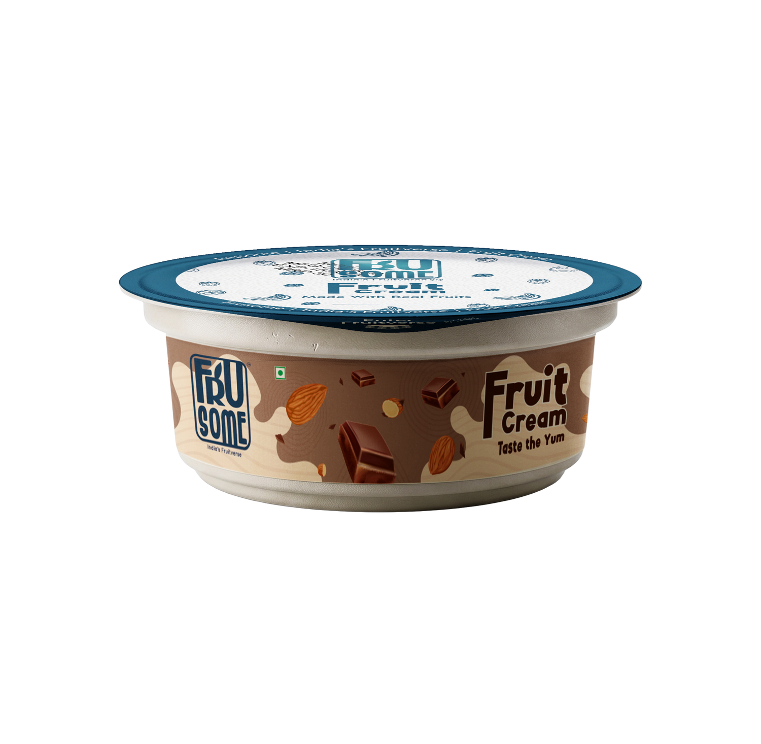 Chocolate Almond Fruit Cream